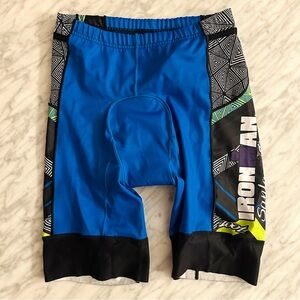 Zoot Ironman Santa Rosa Triathlon Aero Racing Padded Cycling Shorts Medium